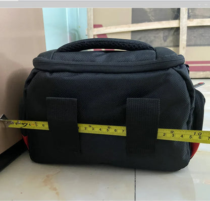 FOSOTO Waterproof DSLR Camera Shoulder Bag – Professional Case for Canon, Nikon, Sony, Video & Lens Storage