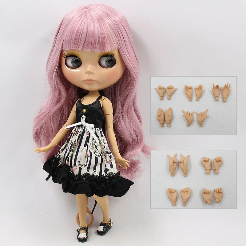 ICY DBS Blyth Doll – 1/6 Joint Body BJD Anime Doll, 30cm White Skin Matte Face Special Combo Toy