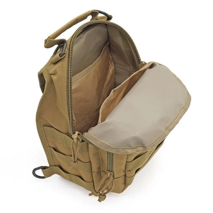 Tactical Rover EDC Shoulder Sling Backpack – Waterproof Outdoor Hiking, Camping & Concealed Carry Hunting Daypack