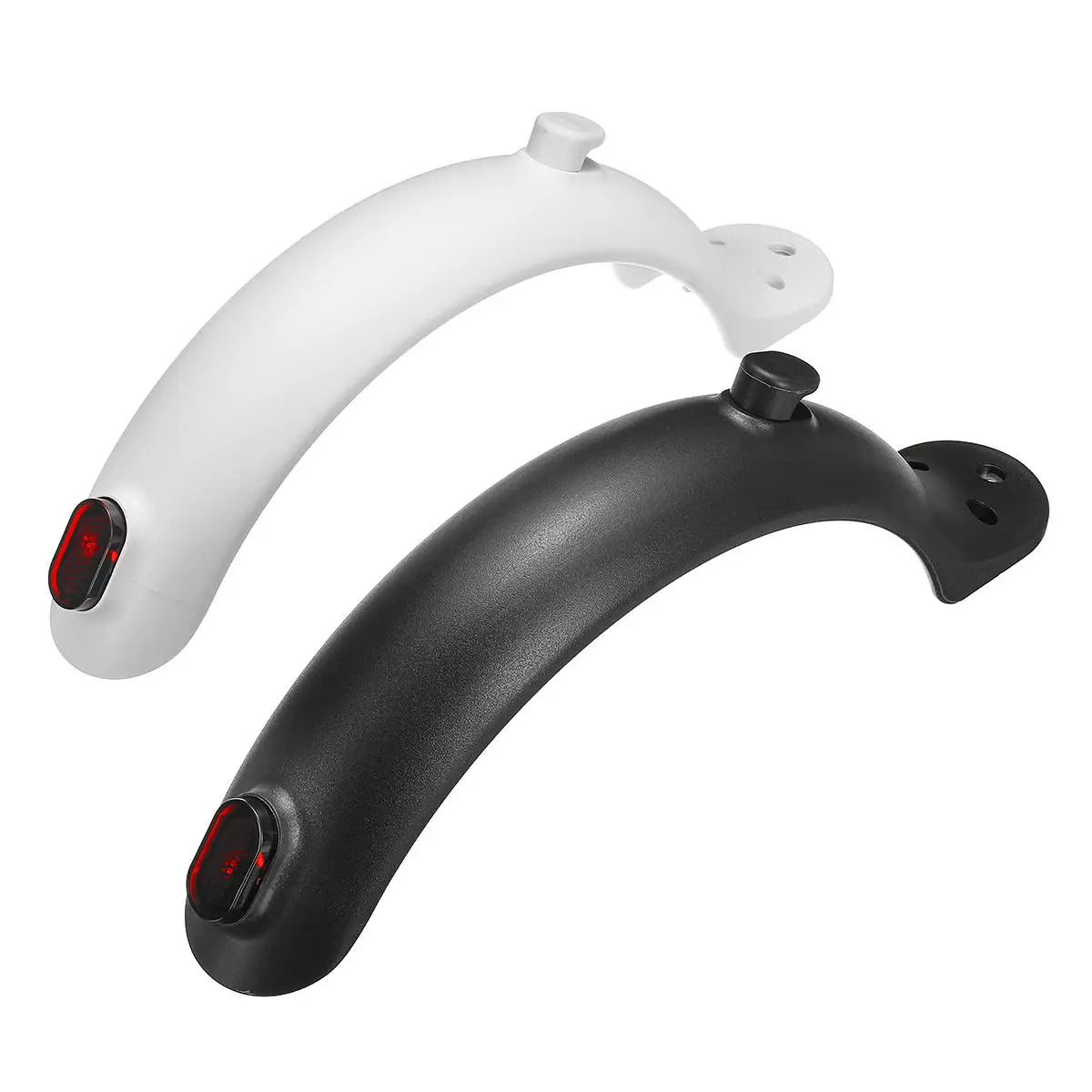 Replacement Rear Fender with Taillight – Spare Parts for Xiaomi M365 / Pro Electric Scooter Brake Light Mudguard with Hook