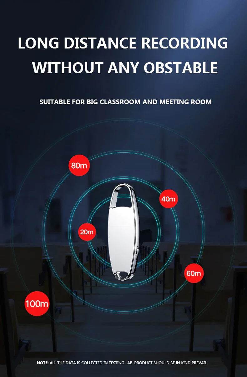 Vandlion V13 USB Digital Voice Recorder – One-Button Record, OTG MP3 Flash Drive, Hi-Fi Noise Reduction Dictaphone