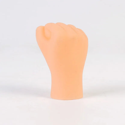 Simulation Mini Silicone Hands – Funny Finger Puppet Toys for Pranks, Cats & Novelty Teasing