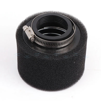 35–60mm Foam Air Filter – Red Elbow Neck Sponge Cleaner for Scooter, Dirt Bike, Motorcycle | Kayo BSE Compatible