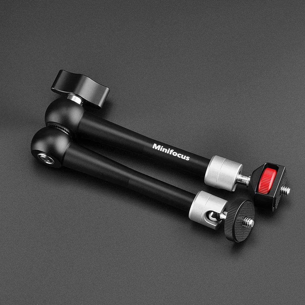 Upgraded 11" Adjustable Friction Articulating Magic Arm for DSLR, Monitor, Flash, LED Video Light, Vlog Cage, Tripod, Gimbal