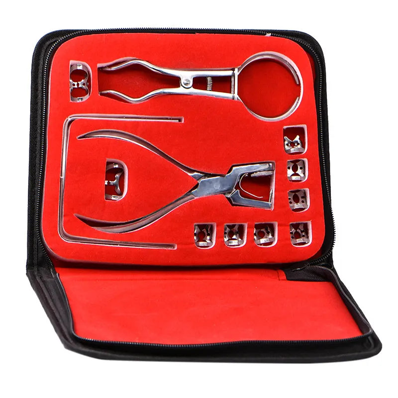 Dental Dam Hole Puncher Pliers - Rubber Perforator for Dentist, Orthodontic Tools & Dam Clip