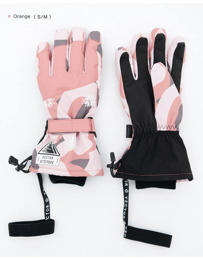 2-in-1 Extra Thick Ski Gloves – Waterproof, Windproof Winter Mittens for Men & Women