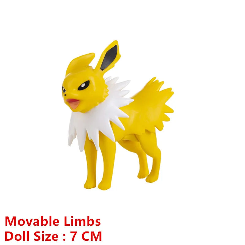 Pokemon 4-13cm Anime Figures – Pikachu, Mewtwo, Charmander, Blastoise Action Model Toy Gifts