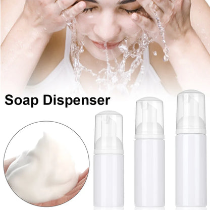 Foaming Soap Dispenser Bottles – 30/50/60/80ML Plastic Pump Bottles for Shampoo, Lotion & Shower Gel