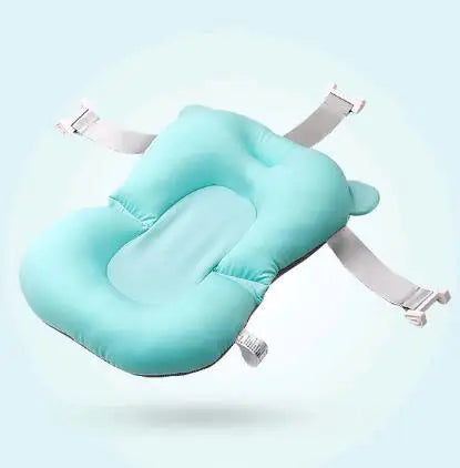 Non-Slip Baby Bath Cushion – Newborn Safety Support Pad & Soft Bathtub Mat