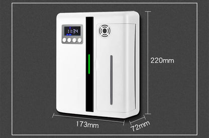 160ML Wall-Mounted Aroma Diffuser - Scent Machine with Fan for Hotel Lobby & Large Area Fragrance