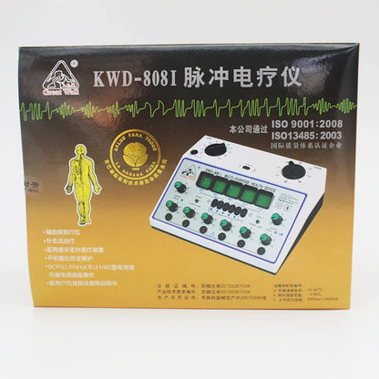Electro Acupuncture Stimulator Machine – Nerve & Muscle Therapy with 6 Waveforms, 6 Output EMS Massager