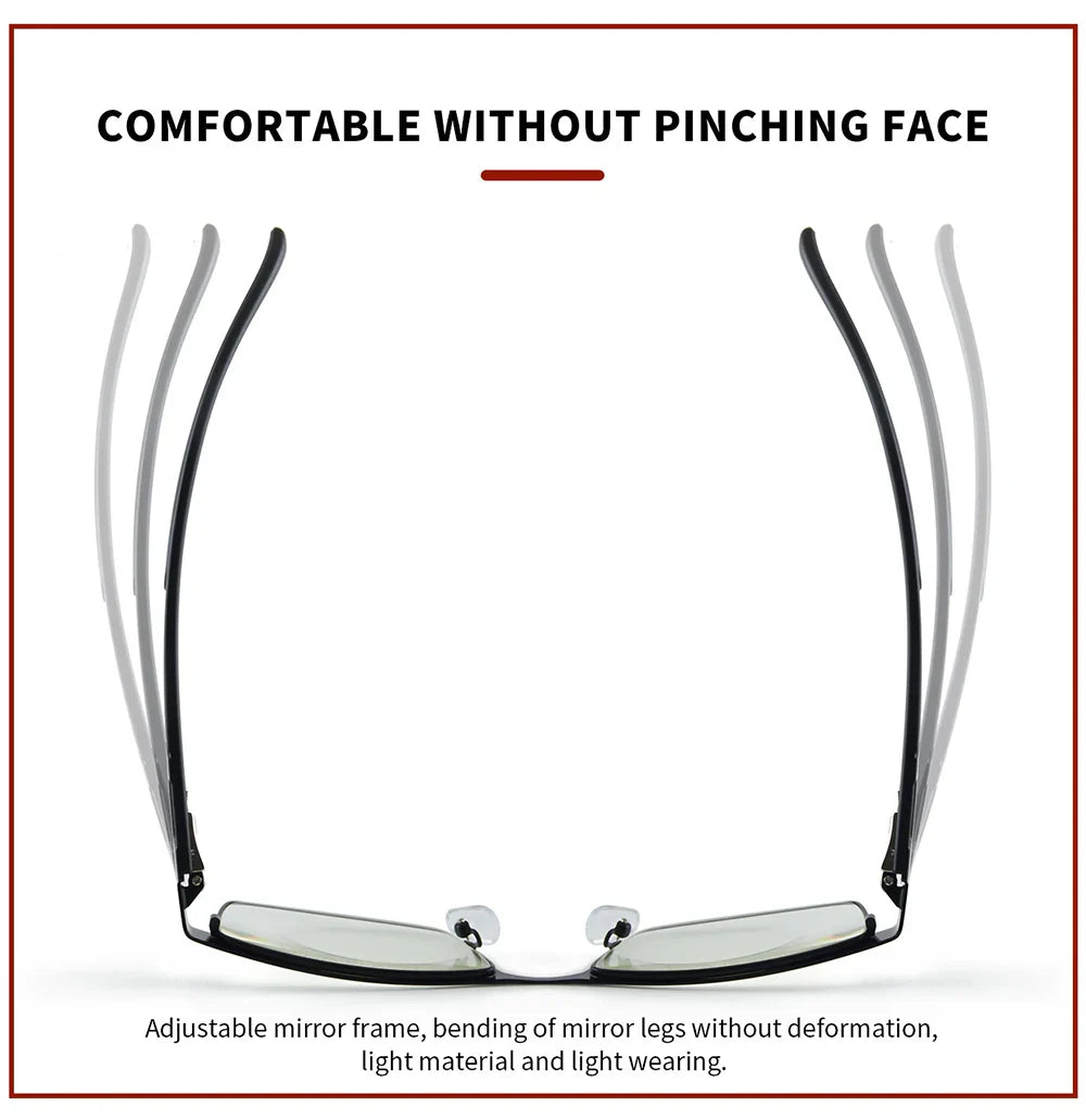 High-Quality Stainless Steel Reading Glasses for Men & Women – Fashion Presbyopic & Anti-Blue Light Eyewear