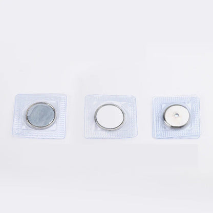 5 Pairs Invisible Magnetic Snaps Buttons - Strong PVC Hidden Metal Fasteners for Overcoats, Handbags, Garments & DIY Scrapbooking