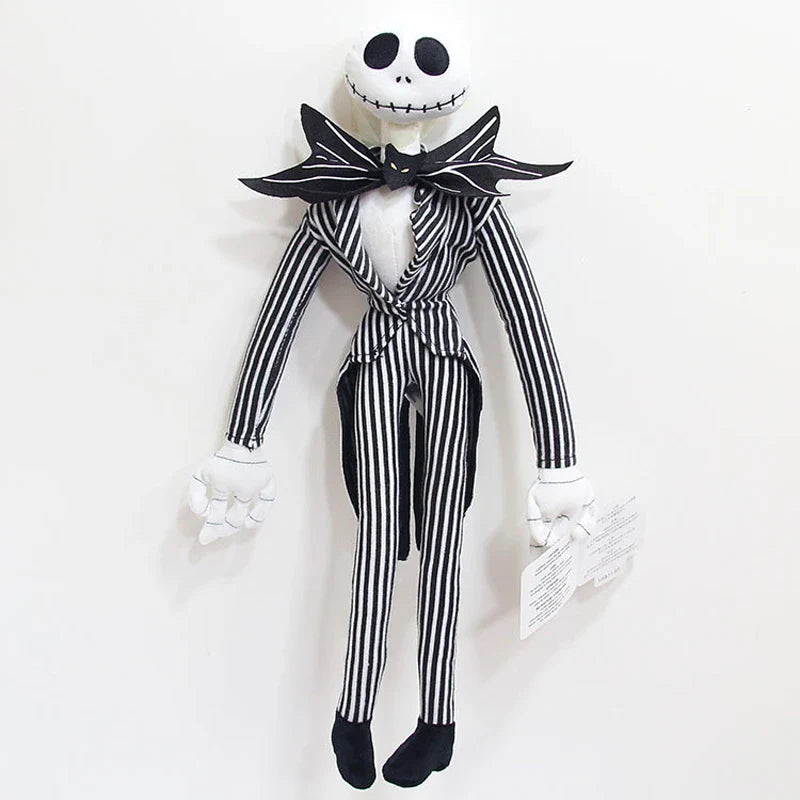 50cm The Nightmare Before Christmas Jack Skellington Plush Toy – Skeleton Jake Stuffed Doll for Kids & Children’s Gifts