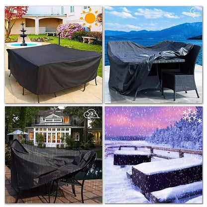 90 Sizes Outdoor Patio Furniture Covers - Waterproof, Dust Proof Covers for Sofa, Table, Chairs - Protects Against Rain and Snow