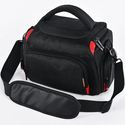FOSOTO Waterproof DSLR Camera Shoulder Bag – Professional Case for Canon, Nikon, Sony, Video & Lens Storage
