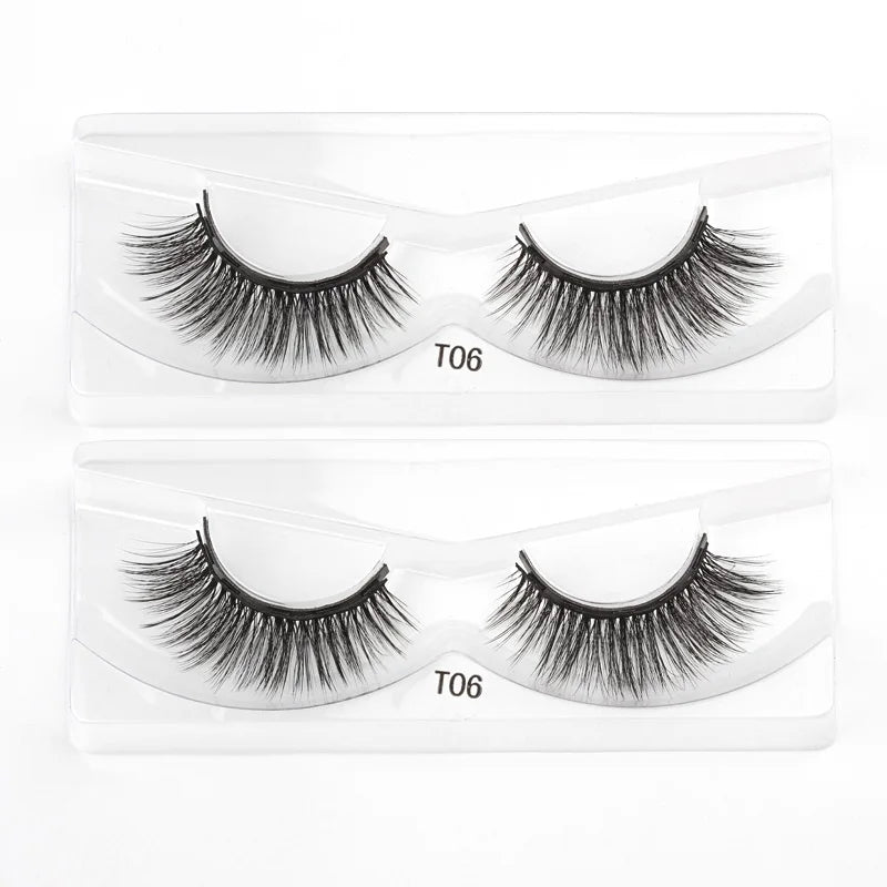 2/3/4 Pairs Magnetic Eyelashes Set - Waterproof Liquid Eyeliner, Tweezer, Dramatic 3D Mink Lashes for Makeup
