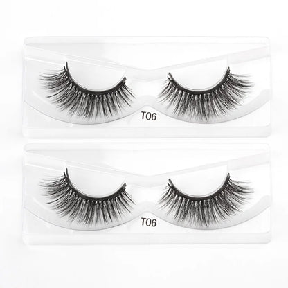2/3/4 Pairs Magnetic Eyelashes Set - Waterproof Liquid Eyeliner, Tweezer, Dramatic 3D Mink Lashes for Makeup