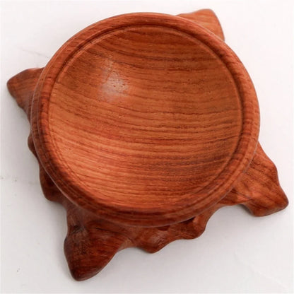 Acid Branch Wood Display Stand – Base for Crystal Ball, Sphere & Globe Stone Home Decoration
