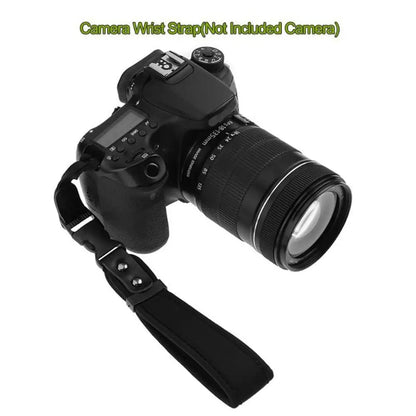 Neoprene Soft Quick Detachable Wrist Hand Strap: Canon, Nikon, Sony, Fujifilm DSLR Camera Accessories