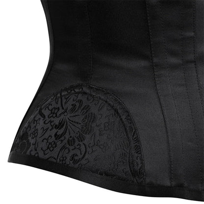Gothic Steampunk Style: Short Torso Corset Top - Hourglass Curve Shaper with Modeling Strap, Slimming Waist Trainer for a Unique Look