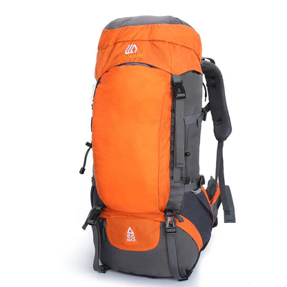 65L Large Camping Backpack — Waterproof Outdoor Hiking, Climbing & Trekking Mountaineering Sport Bag