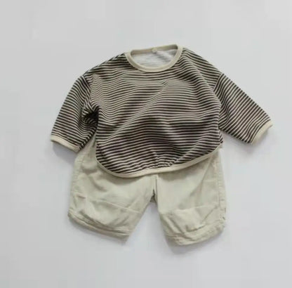 Spring Autumn Kids Sweatshirt – Cotton Long Sleeve T-Shirt for Boys & Girls 1-8Y Toddler Clothes