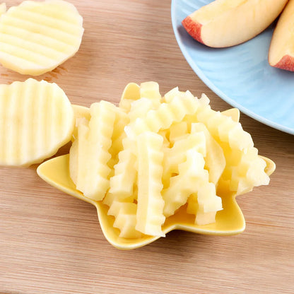 5pcs/set Multi-Functional Stainless Steel Kitchen Utensils: Cutter Slicer for Apple, Pear, Potato Chips, Vegetables, and Fruits