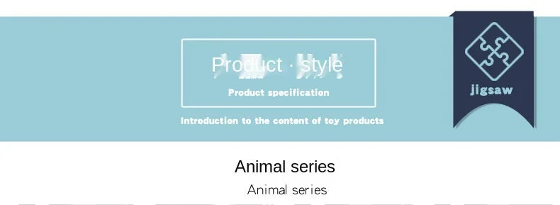 11cm Kids Wooden Jigsaw Puzzle – Cartoon Animal & Vehicle Montessori Educational Toys