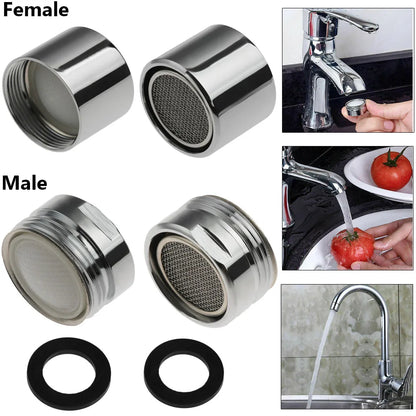 Water Saving Faucet Aerator - 20/22/24/28mm Male Female Tap Nozzle Filter Spout Accessory
