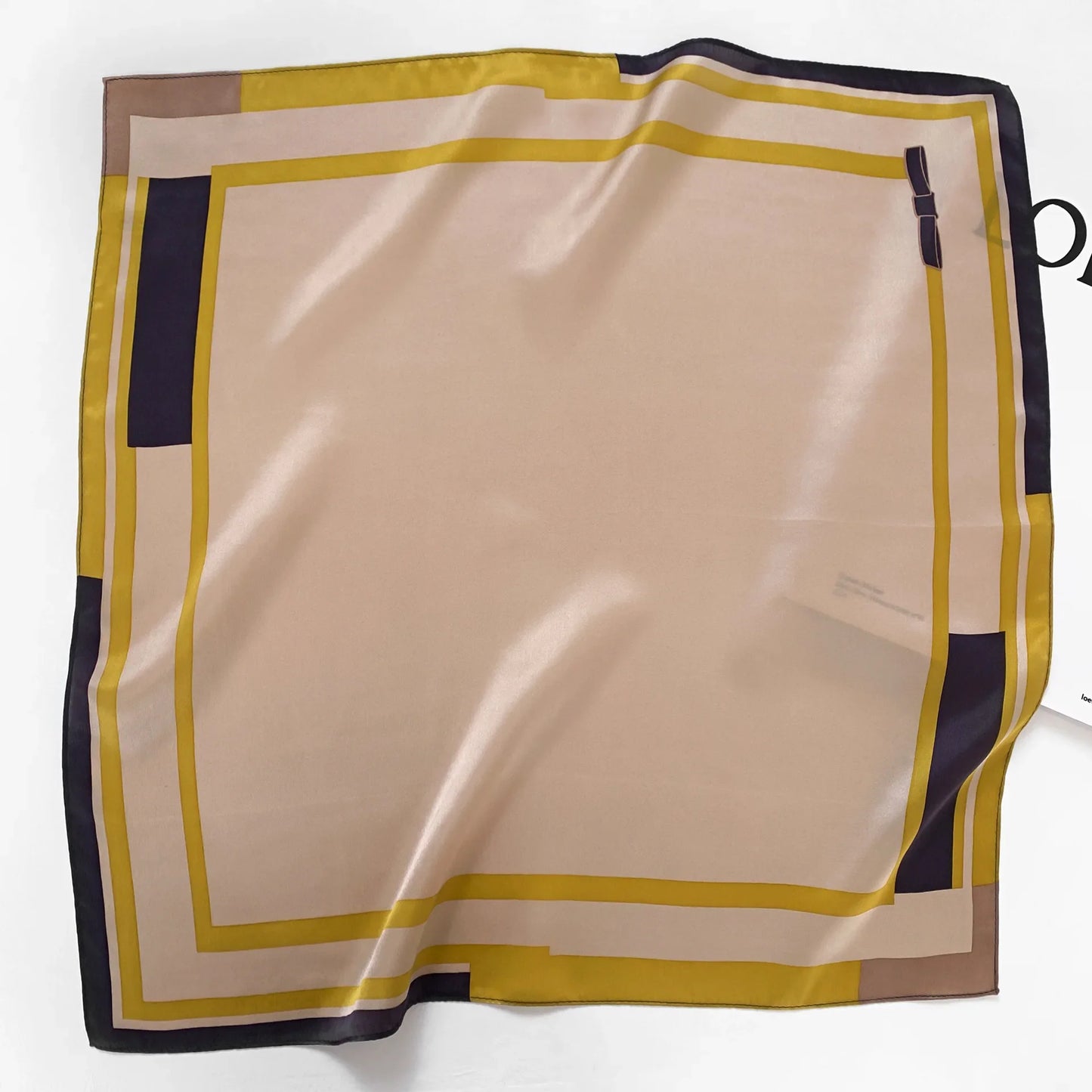 New 2024 Pashmina Scarf – 100% Mulberry Silk Small Shawl, Summer Beach Poncho, Women’s Hijab, Bandana & Kerchief 53x53cm