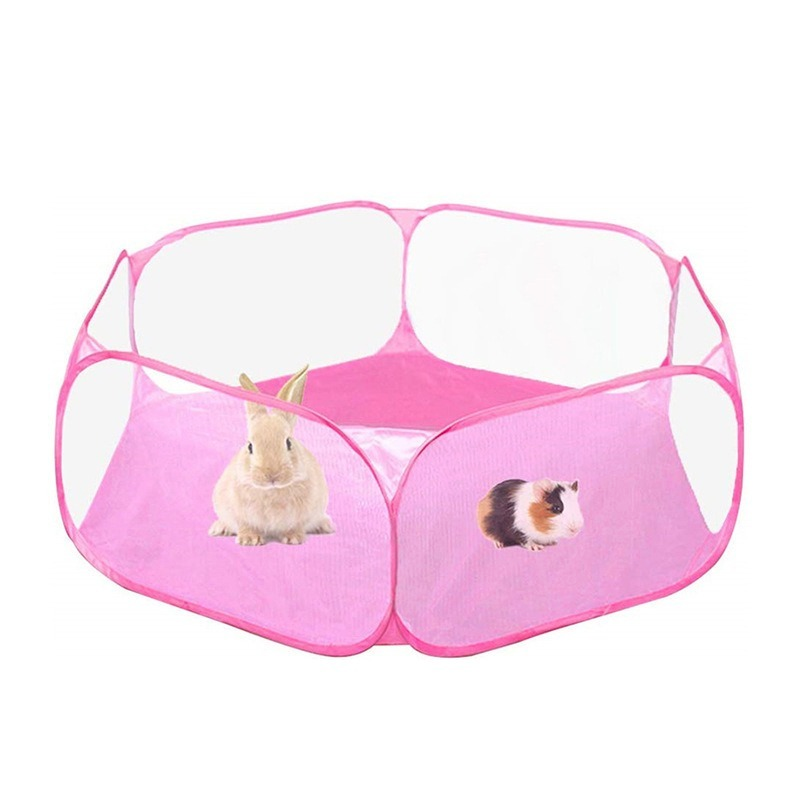 Portable Pet Playpen – Fashionable Indoor/Outdoor Cage Playground Fence for Hamsters, Chinchillas & Guinea Pigs