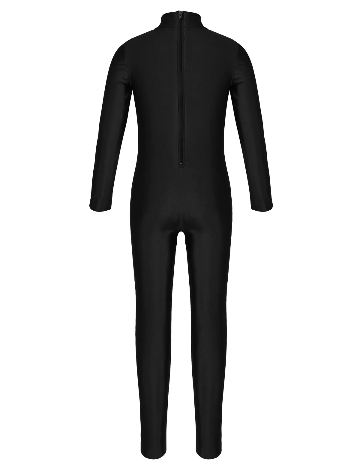 Kids Girls Full Body Gymnastics Bodysuit, Ballet Dance Jersey Leotard, Jumpsuit Sports Unitard, Children Dancewear and Sportswear