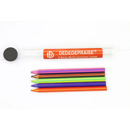 5.6mm Mechanical Pencils & Charcoal Graphite Lead – Soft, Medium & Hard HB to 14B Sketch Drawing Core