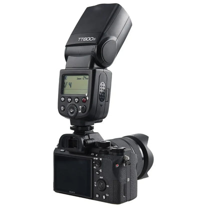 Godox TT600 2.4G Wireless TTL Speedlite + X2T Trigger — Compatible with Canon, Nikon, Sony, Fuji, Olympus
