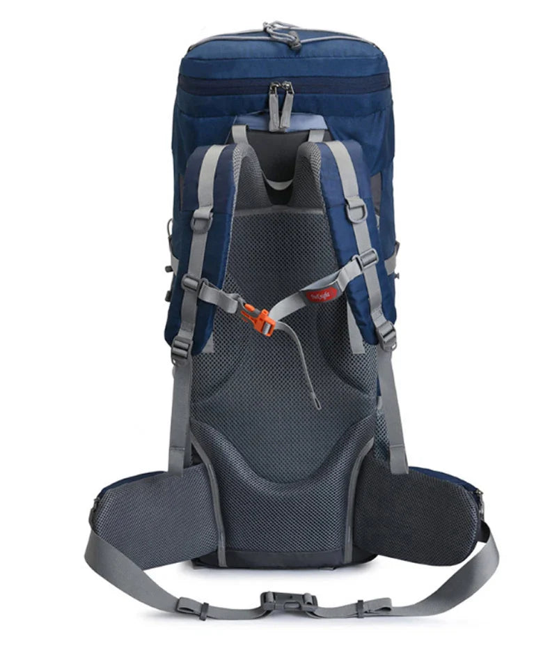 Men’s 60L Large Hiking Backpack — Mountaineering, Camping, Climbing & Outdoor Sport Rucksack XA108Y