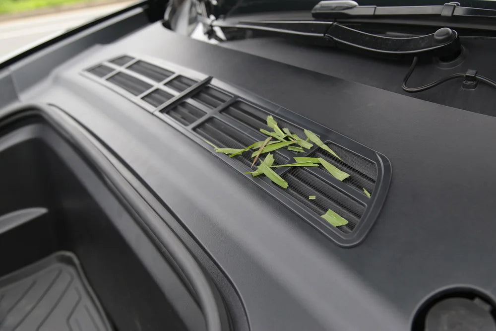 Insect-Proof Net for Tesla Model Y Front Trunk – Air Conditioning Intake Grille Protective Cover