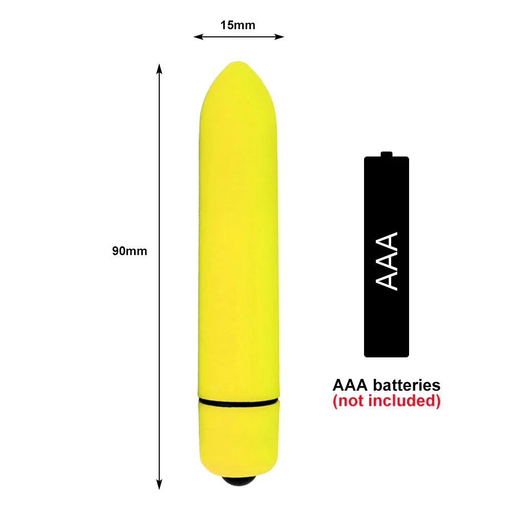 10-Speed Bullet Vibrator AV Stick – Mini G-Spot & Clitoris Stimulator, Dildo Sex Toy for Women