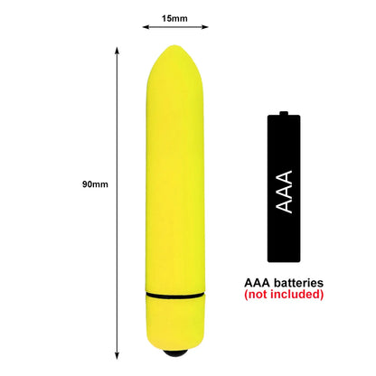 10-Speed Bullet Vibrator AV Stick – Mini G-Spot & Clitoris Stimulator, Dildo Sex Toy for Women