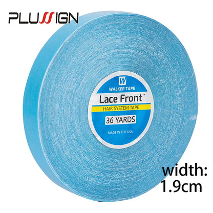 36 Yards Hair System Tape – Double-Sided No Shine Adhesive for Hair Extensions & Lace Front Wigs, Bonding & Replacement Tape