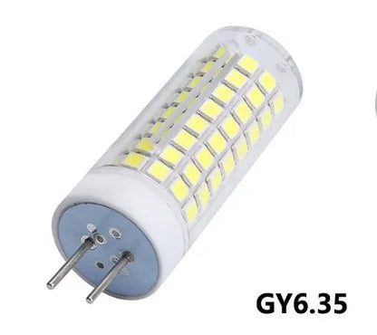 Dimmable LED Corn Light Bulbs – G4/G8/G9/E11/E12/E14/E17/BA15D/GY6.35, 102LEDs 10W-12W 2835 SMD, Cool & Warm White, 110V-220V