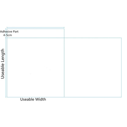 50PCS White Courier Bags – Self-Adhesive Plastic Mailing & Shipping Envelopes