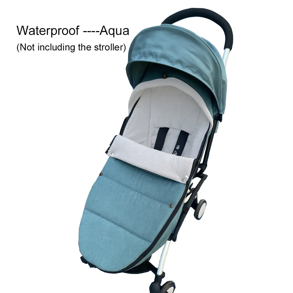 Universal Stroller Footmuff – Windproof, Waterproof & Thermal Warm, Compatible with YOYO & Bugaboo Strollers