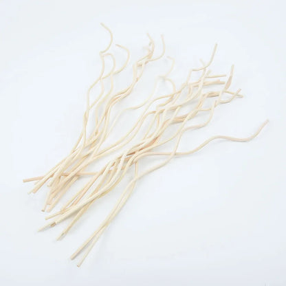 20PCS Diffuser Sticks – Long Wavy Rattan Reed Replacement for Fragrance Diffuser, Air Freshener Accessory