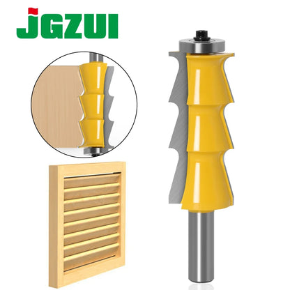 Louver Shutter Router Bit - 1/2 Inch Shank Woodworking Door Knife & Tenon Cutter Tool