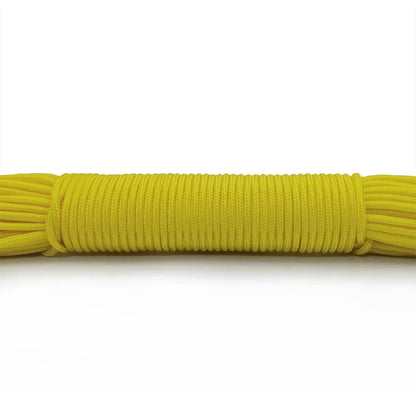 100FT 3mm Paracord Rope – Heavy Duty Parachute Cord for Hiking, Camping, Survival & DIY Bracelets