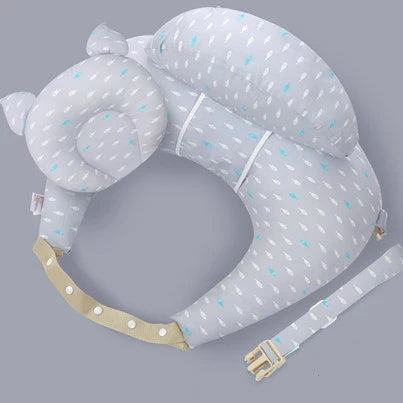 Multifunction Nursing Pillow with Shoulder Strap – Soft Baby Feeding & Shaping Pillow for Newborn Support, Cartoon Comfort Nursing Cushion (2020 Edition)