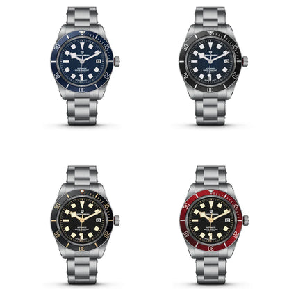 PAGANI DESIGN 2025 BB58 Men's Watch – Retro Automatic NH35A Mechanical, Luxury 100M Waterproof Wristwatch