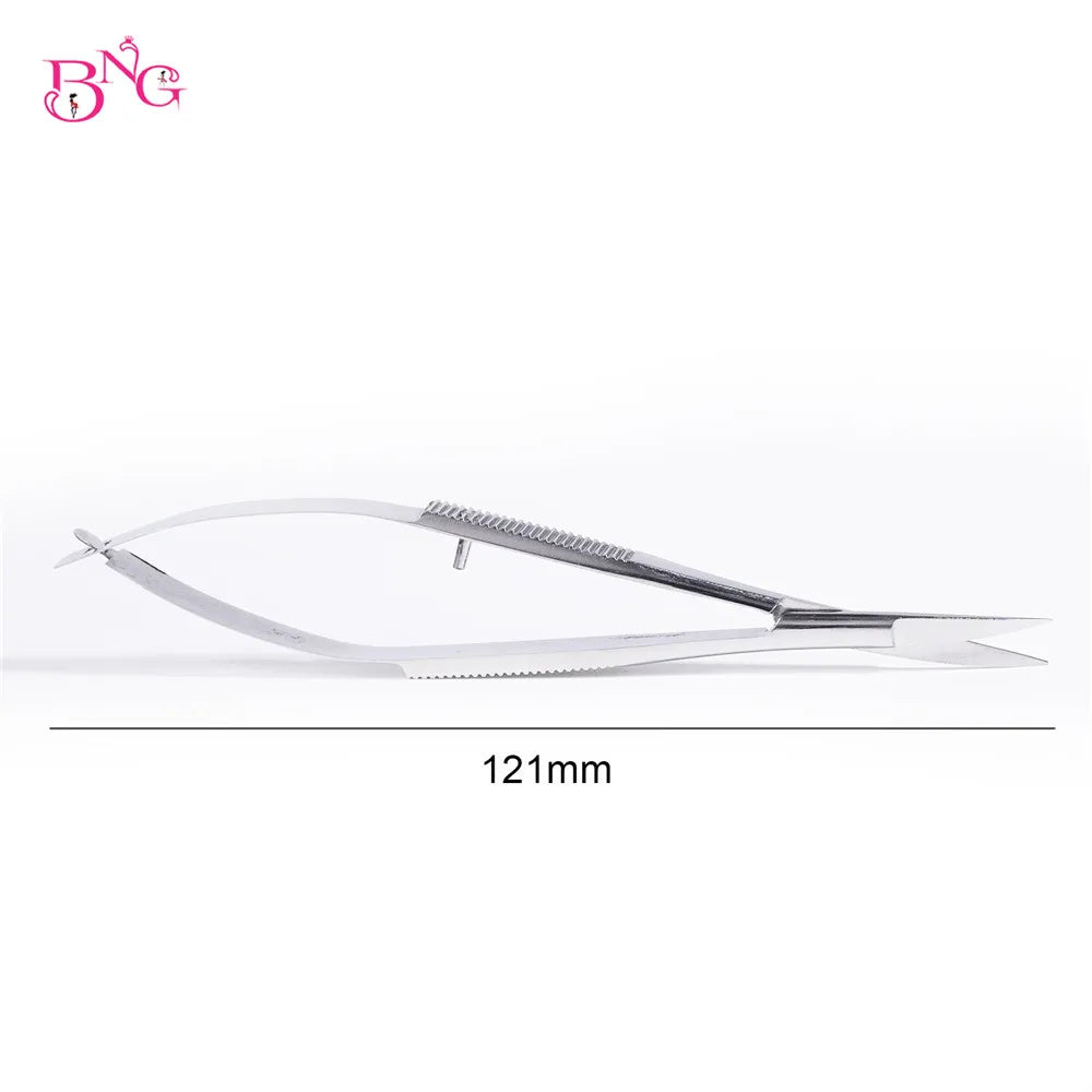 BNG Stainless Steel Cuticle Nipper & Dead Skin Remover Pliers – Straight Manicure & Eyebrow Scissors Beauty Tools