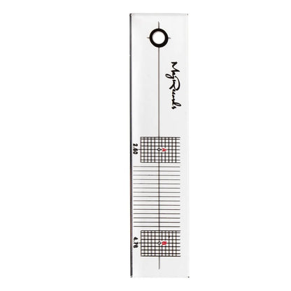 LP Vinyl Stylus Azimuth Gauge — Cartridge Calibration Ruler for Turntable Tonearm Adjustment